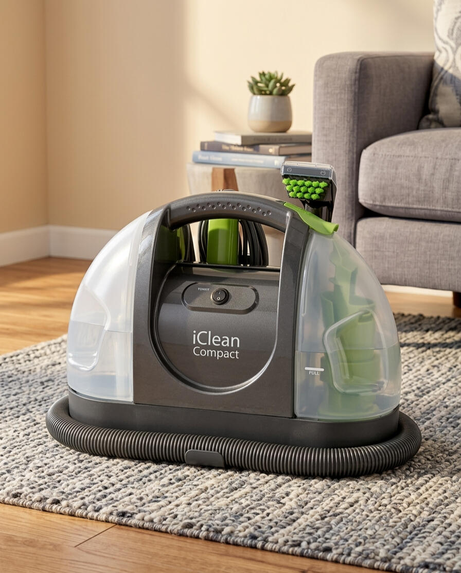 iClean Compact - Portable Carpet & Upholstery Cleaner Portable carpet cleaner rental Vancouver Richmond Burnaby - Newclean iClean Compact