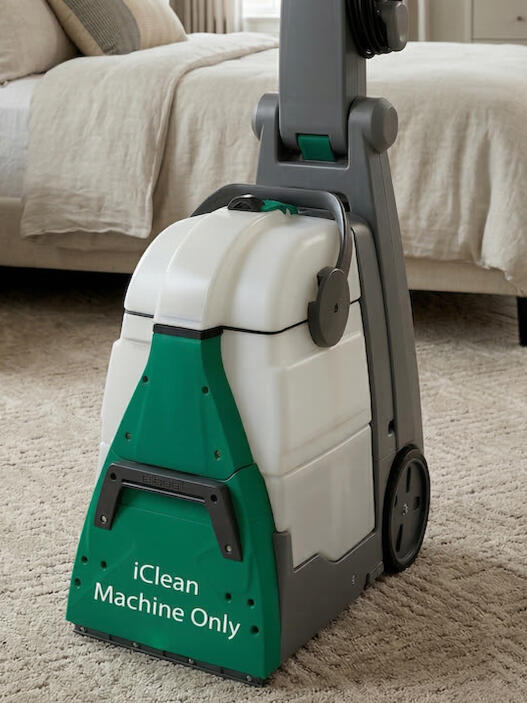 Portable carpet cleaner rental Vancouver Richmond Burnaby - Newclean iClean Compact