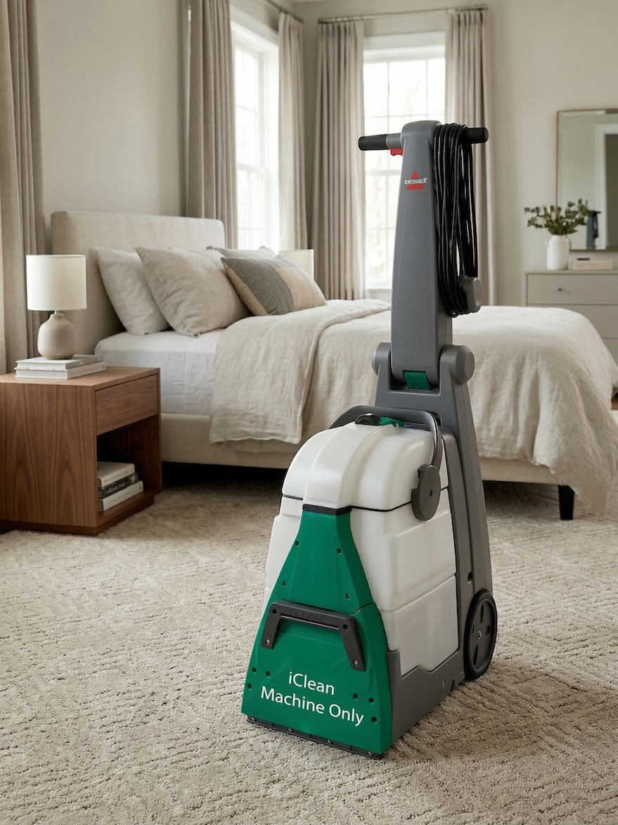iClean Machine Only upright carpet cleaner